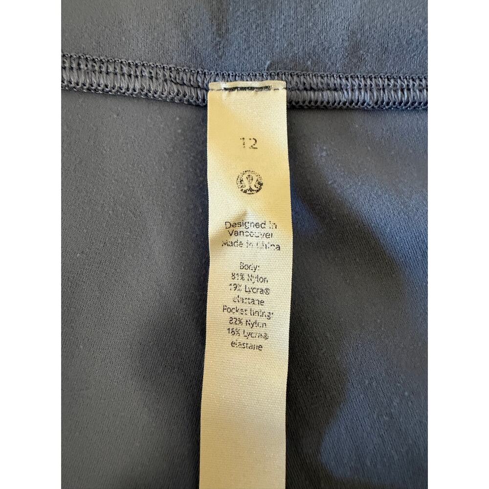 Lululemon Groove Super-High-Rise Split-Hem Flare Pant *Nulu Water Drop Size 12 - Picture 10 of 11